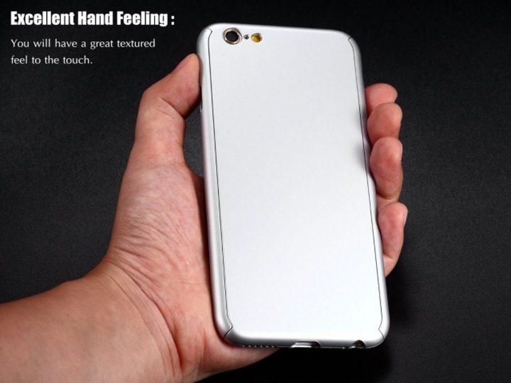 Actual product image Floveme 360 degree bulletproof glass case iPhone 6/6S all-round protection (1 Piece, Apple iPhone 6s)