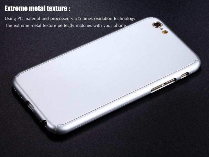 Produktbild Floveme 360 Grad Panzerglas Case iPhone 6/6S Rundumschutz (1 Stück, Apple iPhone 6s)