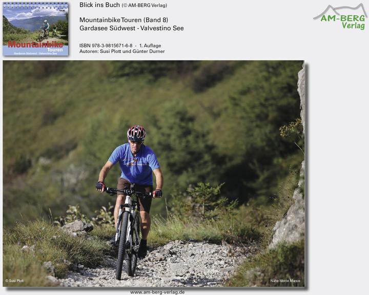 Produktbild Mountainbike Touren Gardasee Südwest - Valvestino See (Deutsch, Günter Durner, Susi Plott, 2015)