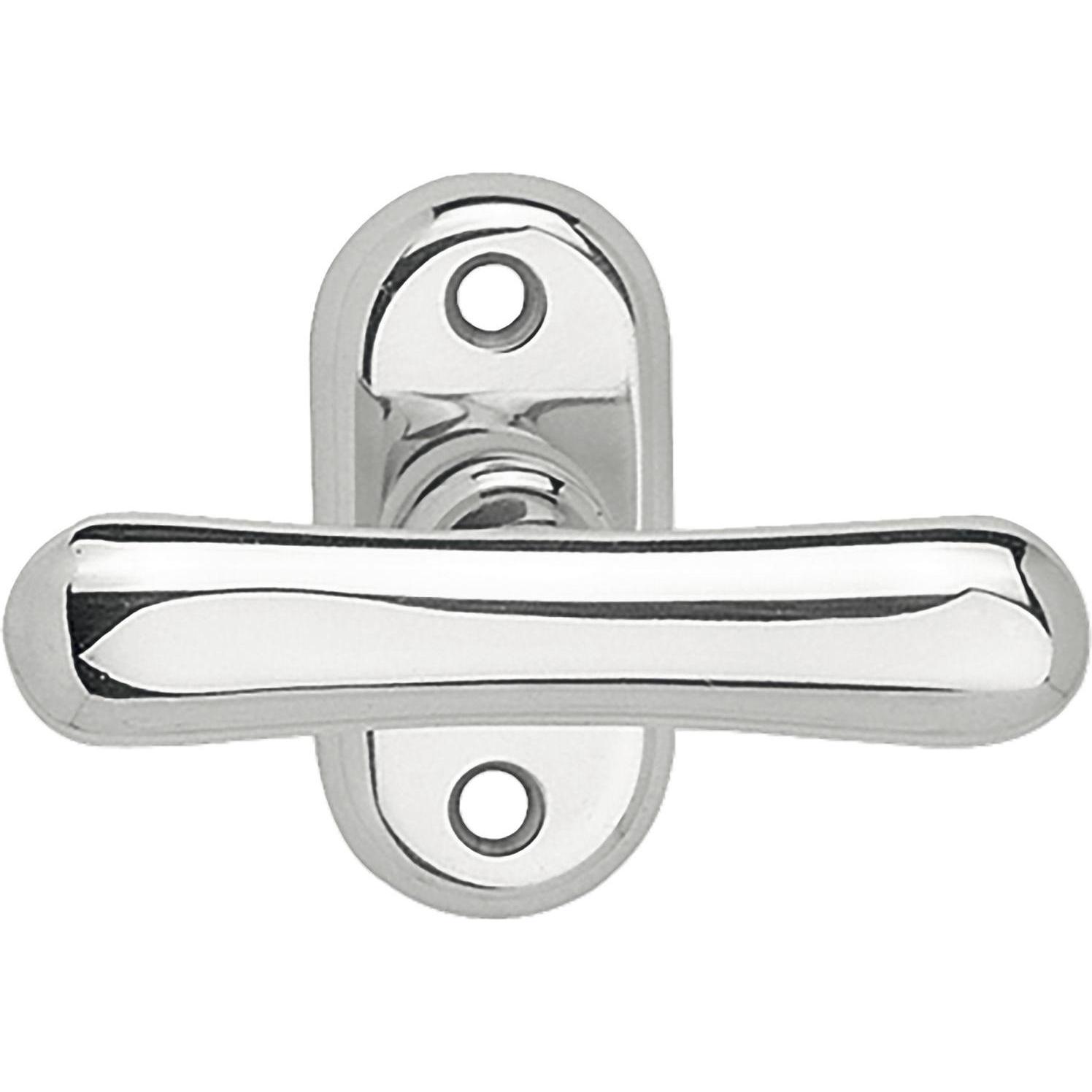 Marchesi, Türgriff + Fenstergriff, Fenstergriff ELEGANT - sichtbar geschraubt, 7x32, Messing verchromt (Türgriff)