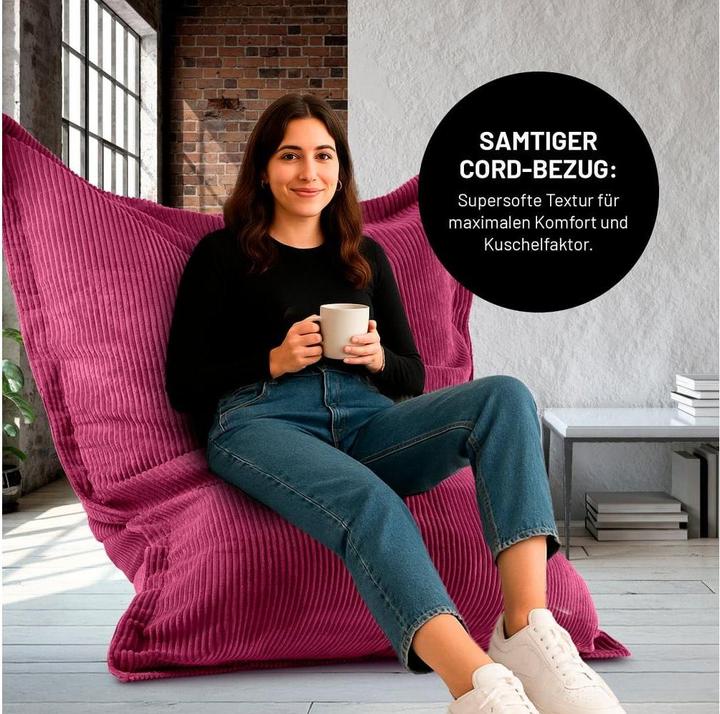 Produktbild Lumaland Sitzsack + Cordhülle