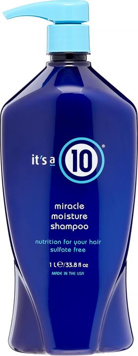 Actual product image It's A 10 Miracle Moisture Shampoo SF 1 litre (1000 ml, Liquid shampoo)