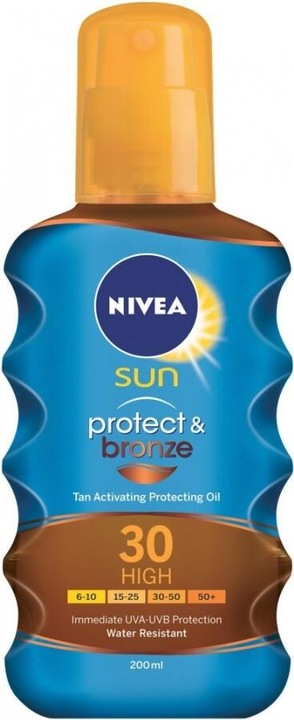 Produktbild NIVEA Protect & Bronze (Sonnenöl, SPF 30, 200 ml, 20 g)