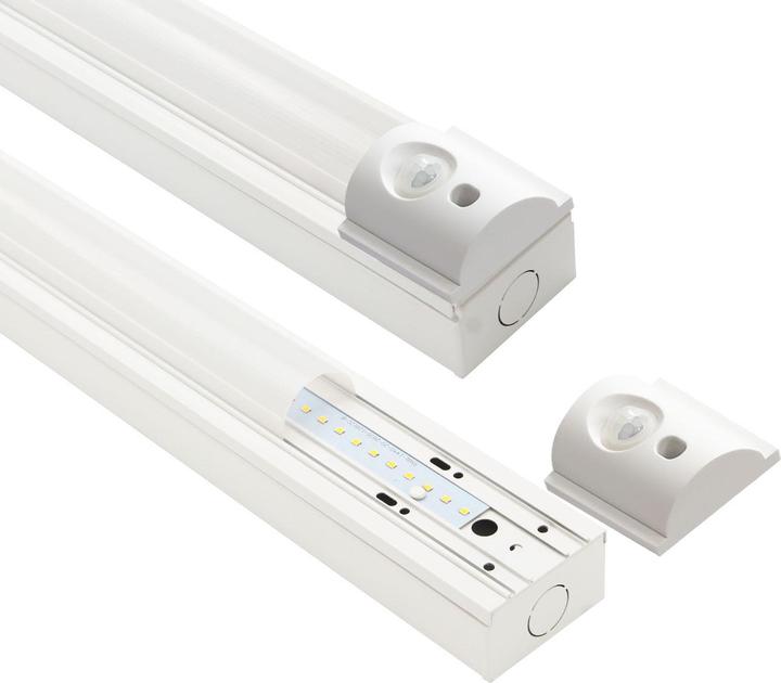 Actual product image Isoled LED bar light 120cm, PIR sensor, PowerSwitch 22-29-32-37W, 150 lm/W, ColorSwitch 3000-400 (150 lm)