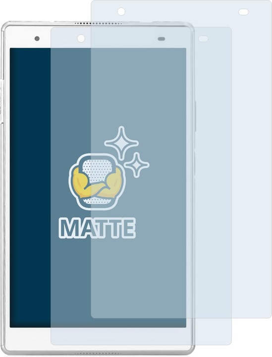 Productafbeelding BROTECT Antireflecterende schermbeschermer mat (2 Stuk, Tab 4 8 Plus)