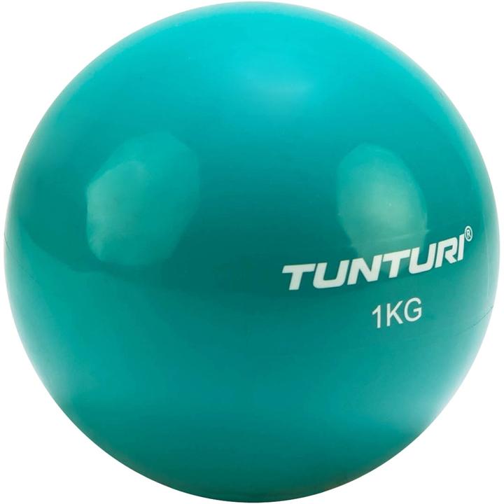 Image du produit Tunturi Yoga und Pilates Toning Ball Türkis (1.08 kg, 120 mm)