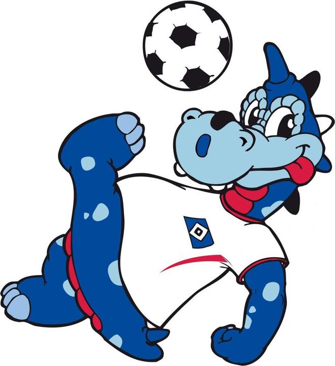 Produktbild Hamburger SV HSV Maskottchen (30 x 33 cm, 60 x 65 cm, 80 x 87 cm, 40 x 44 cm, 20 x 22 cm)