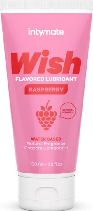Actual product image Intymate Intimateline - Wish Raspberry Flavoured Lubricant 100 ml (100 ml)