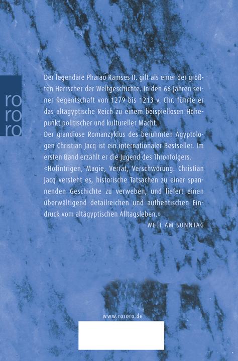 Produktbild Ramses: Der Sohn des Lichts (Deutsch, Annette Lallemand, Christian Jacq, 1999)