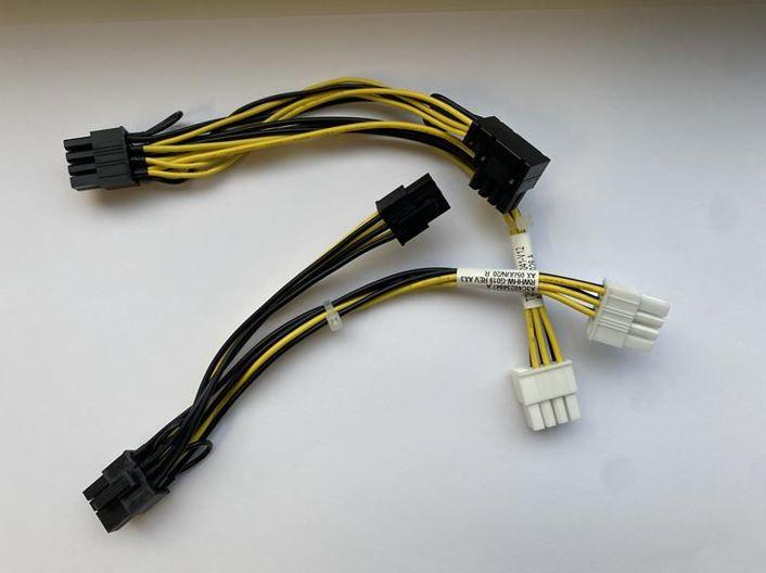 Produktbild Fujitsu Graphics power cable set CELSIUS M770 C780 1xcable 8pin to 6pin and 8pin connector + 1xcable