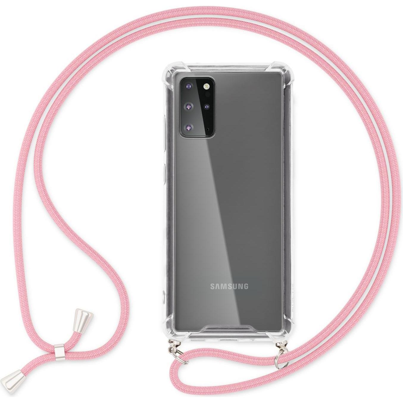 Nalia Handyhülle mit Kette, Handykette, Rosa