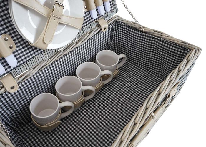 Produktbild Swisshandel24 Picknickkorb-Set