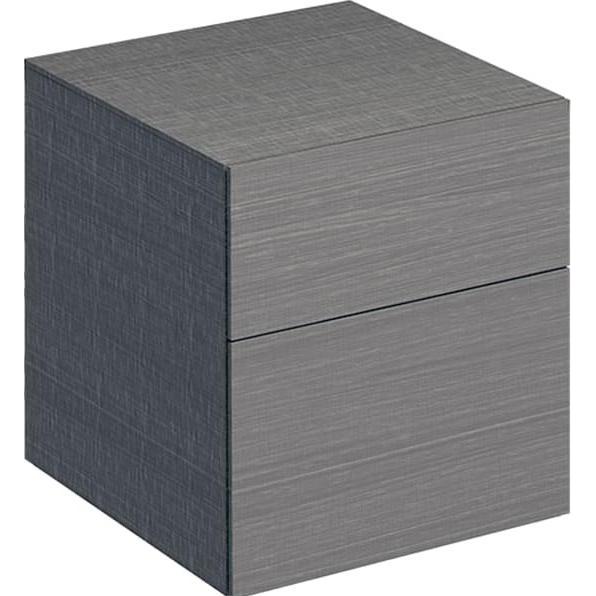 Geberit, Badezimmerschrank, Xeno 2 Seitenschrank 500.504., 450x510x462mm, 2 Schubladen