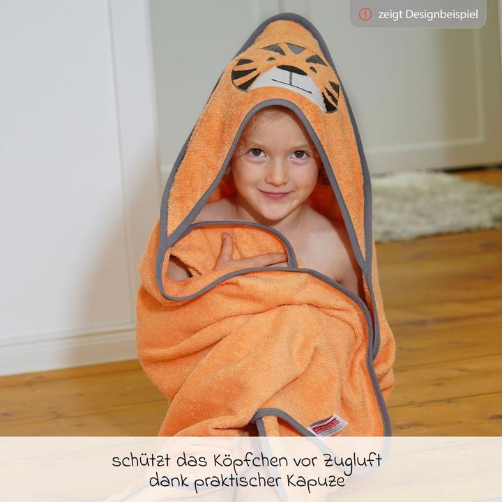 Produktbild Kapuzenbadetücher & Handtücher Kapuzenbadetuch 80 x 80 cm - Greige Stah