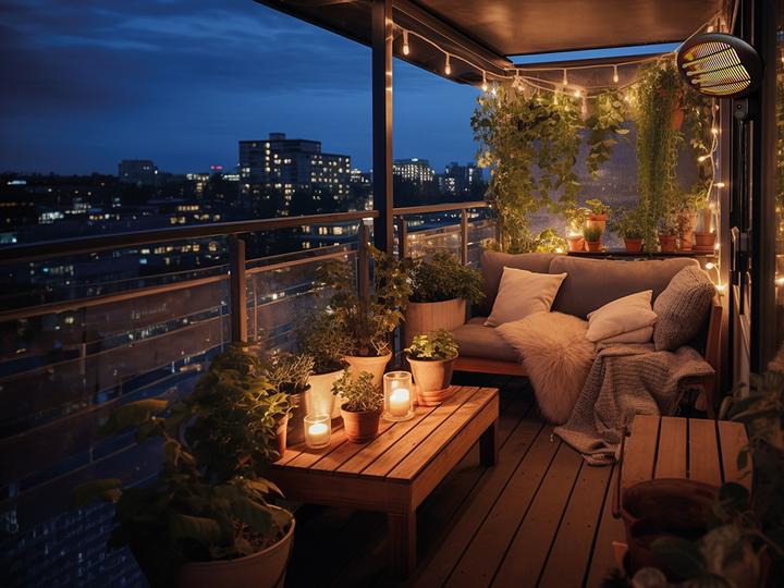 Produktbild Perel Terrassen-Strahler - zum Aufhängen - 2000 W (2000 W)