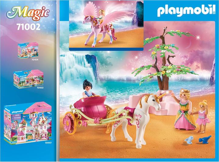 Produktbild Playmobil Einhornkutsche mit Pegasus (71002, Playmobil Magic)
