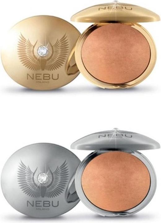 Nebu Milano Minimatte Face Powder Nymph P12 Farbe Platin (Nymph P12 Color Platinum)
