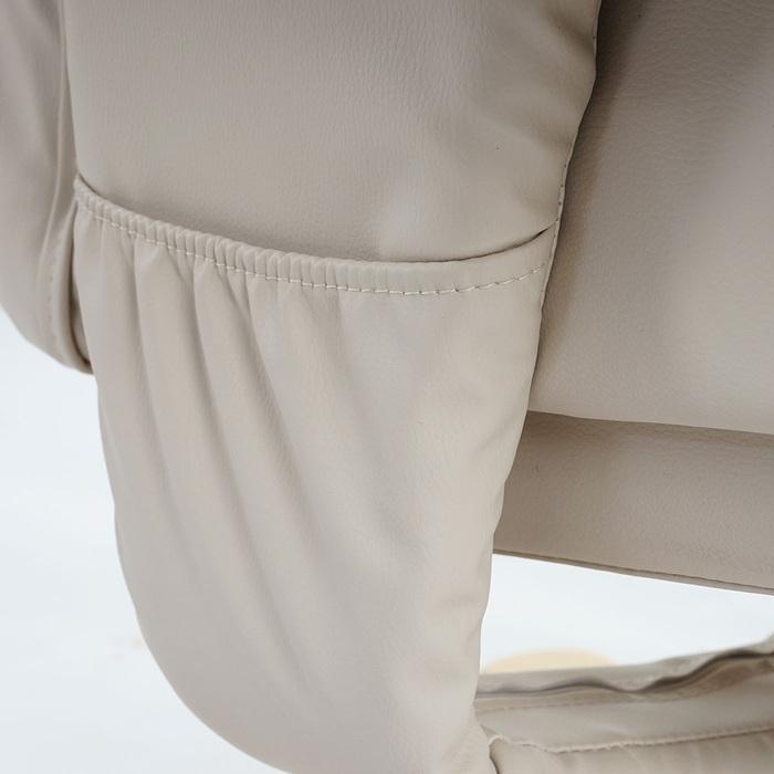 Produktbild Swisshandel24 Relaxsessel Fernsehsessel Sessel ohne Hocker M56 Kunstleder - creme