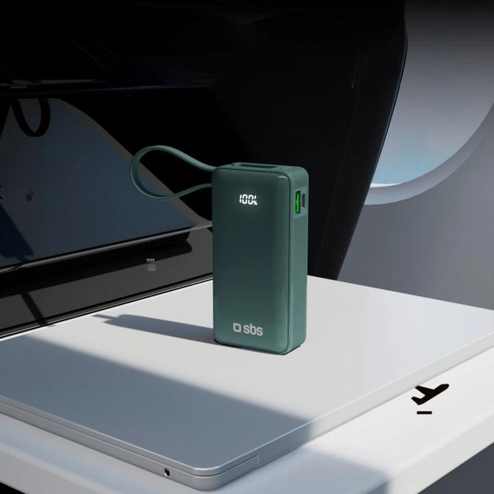 Immagine prodotto SBS TTBB10000LCDTCPD20A (10000 mAh, 20 W, 37 Wh)