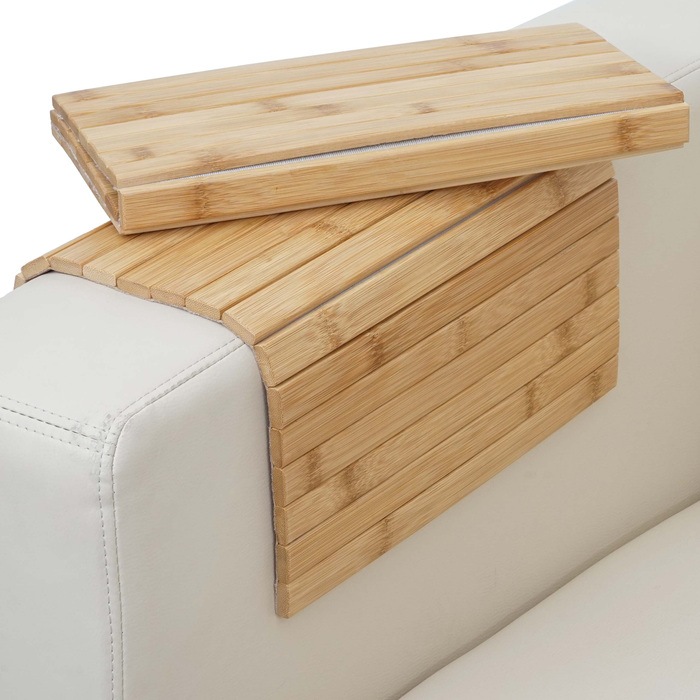 Produktbild Swisshandel24 2x Armlehnen-Ablage, Sofa-Butler Flexablage