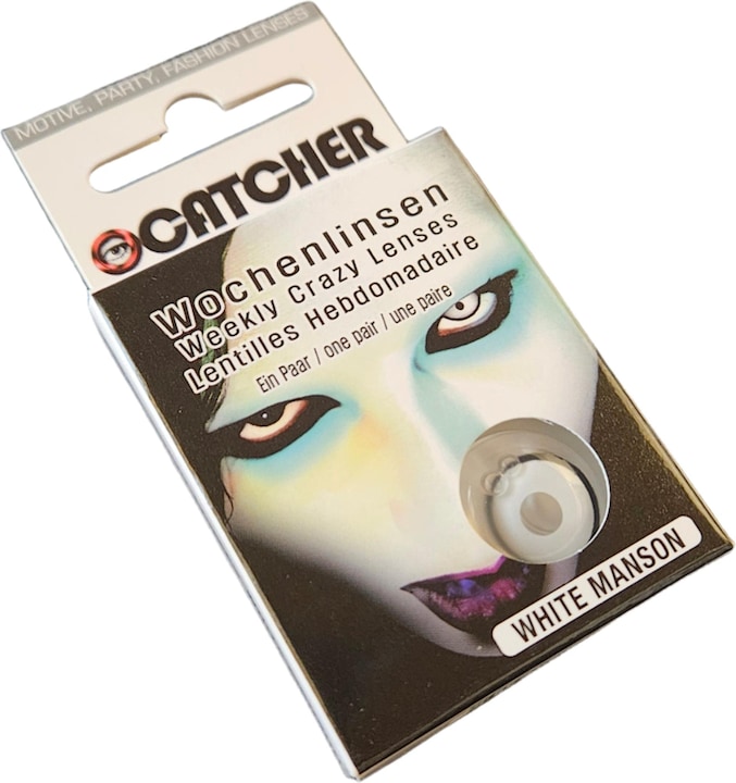 Actual product image Joker Lenses - Zombie White (1 Week) (90773) (White)
