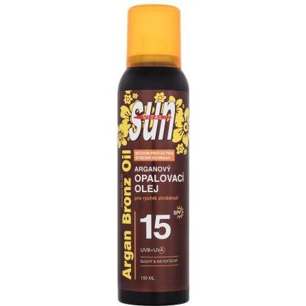 Vivapharm, Sonnencreme, Vivaco - Sun Argan Bronze Oil Spray SPF15 - Dry Tanning Oil Spray - 150ml (Sonnenöl, SPF 15, 150...