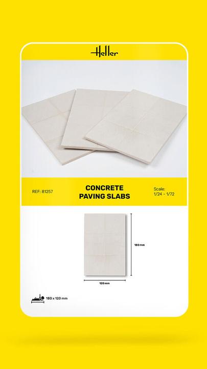 Actual product image Heller Concrete Paving Slabs