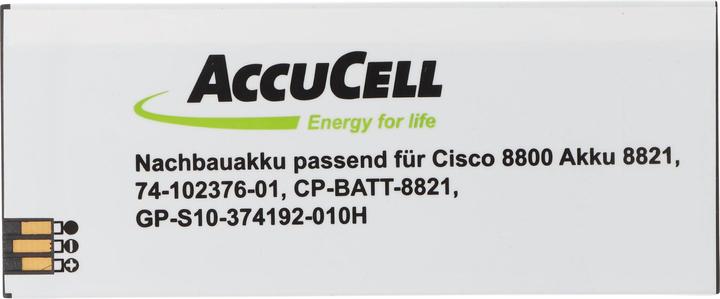 Produktbild Cisco Akku 8800 Akku 8821, 74-102376-01, CP-BATT-8821, GP-S10-374192-010H