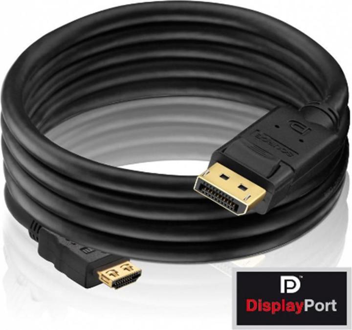 Image du produit Purelink DisplayPort — HDMI (Typ A) (3 m, DisplayPort, HDMI, 1.3)