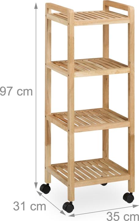 Actual product image Relaxdays Bathroom rack (35 x 31 x 97 cm)