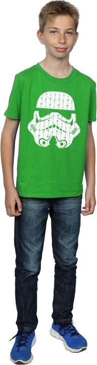 Produktbild Star Wars Christmas Stormtrooper Helmet TShirt Jungen (116)