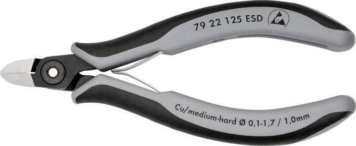 Actual product image Knipex Precision Electronics Side Cutter ESD (125 mm)