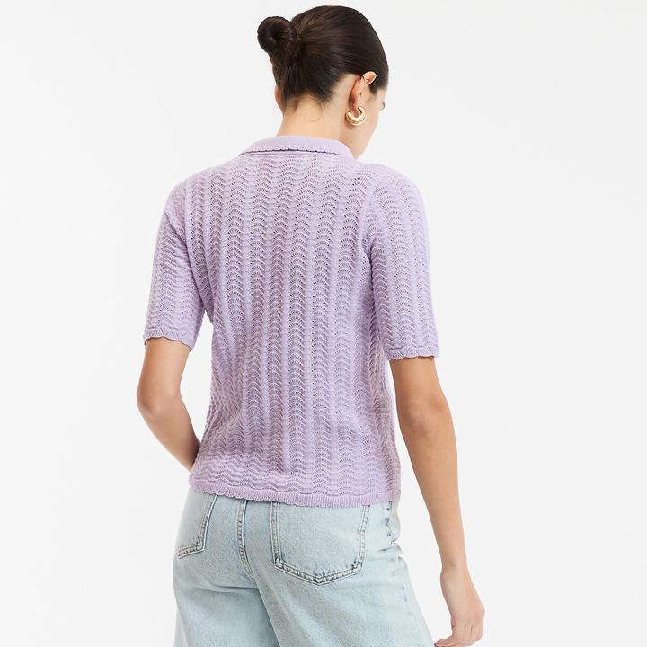 Image du produit La Redoute Collections Pullover mit Polokragen aus Baumwolle (M)