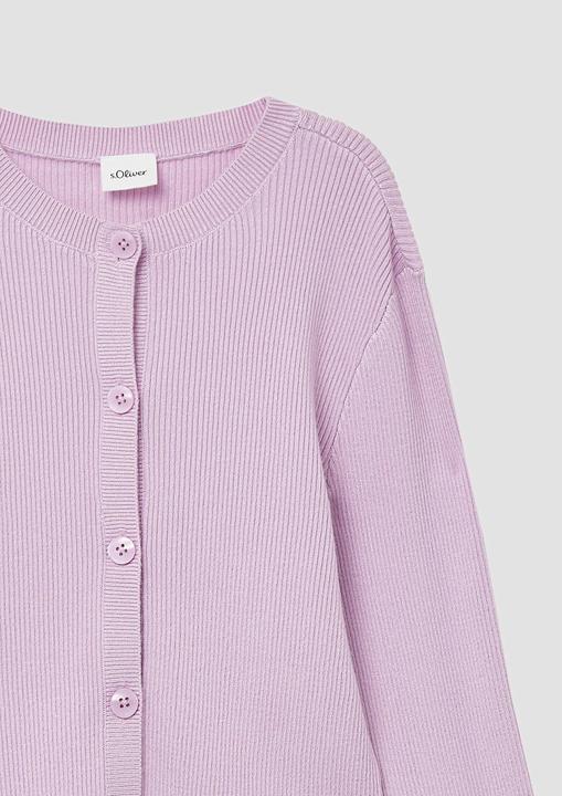 Image du produit S.Oliver Strickjacke Verkürzter Cardigan im Slim Fit aus Strickjersey (146, 152)