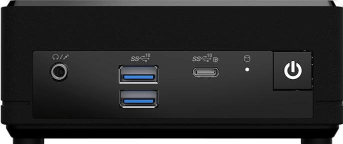 Produktbild MSI Barebone Cubi N ADL-S-219XDE Intel N100 black ohne OS (Intel N100)