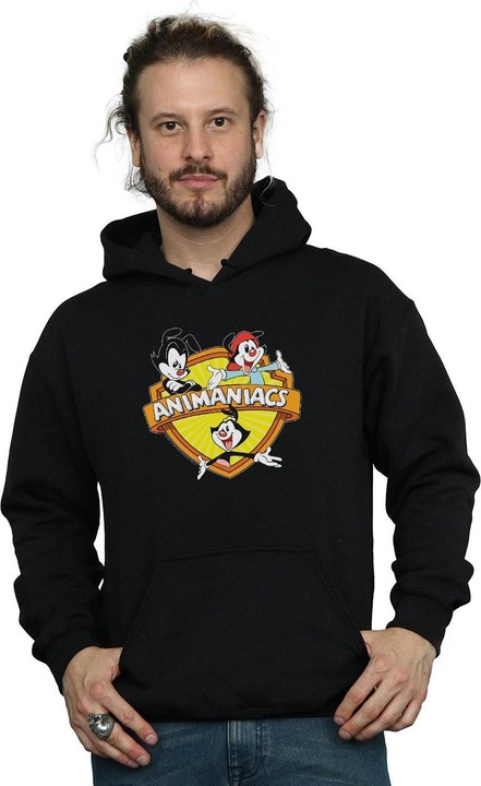 Actual product image Universal Textiles Mens Logo Crest Hoodie (S)