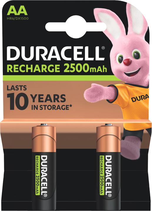 Actual product image Duracell Recharge Ultra (2 pcs., AA, 2500 mAh)