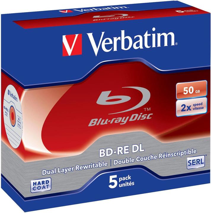 Verbatim jewel pack (5 x)