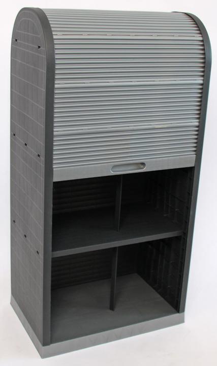 Actual product image Swisshandel24 Universal Plastic Roller Shutter Cabinet Office Blind Cabinet 120x58x38cm (120 x 58 x 38 cm)
