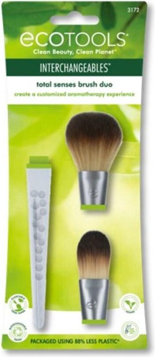 Produktbild EcoTools Total Senses Brush Set 3 Artikel (Set)