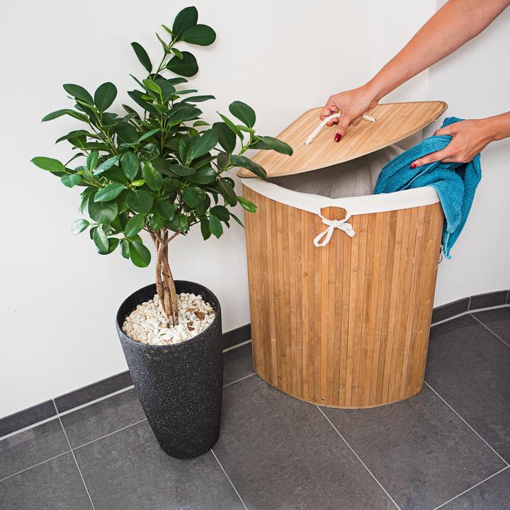 Produktbild Relaxdays Eckwäschekorb (60 l)