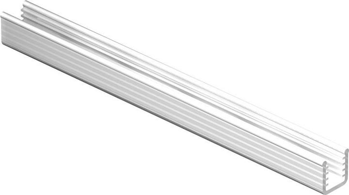 Supra Einschuhprofil, Glasstärke 5 oder 6 mm, Kunststoff transparent