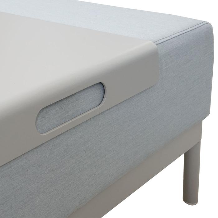 Produktbild Swisshandel24 Ecksofa, Sofa Loungesofa Couch, Stoff/Textil Indoor wasserabweisend - blau mit Ablage (Ecksofa)