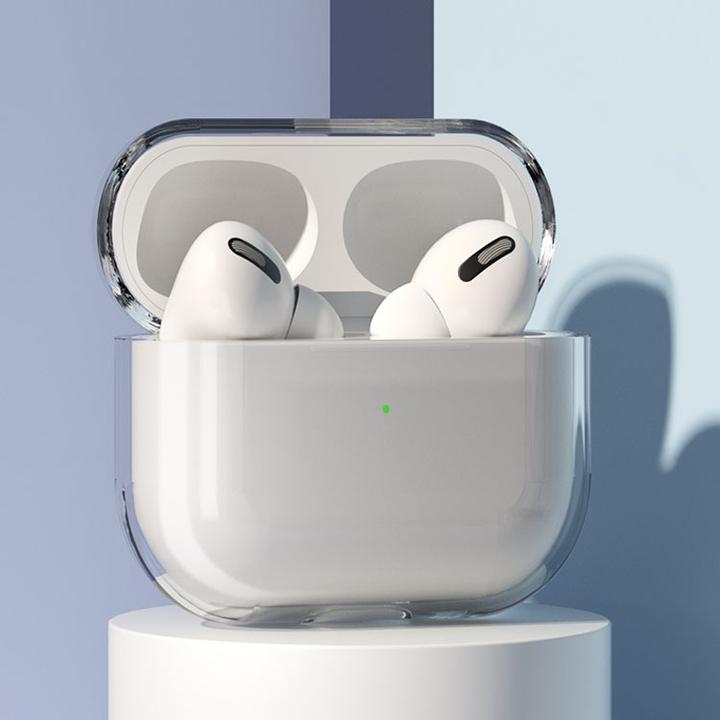 Image du produit Hurtel Coque pour AirPods 3 coque rigide et solide pour casque transparent (cas A) (Couvercle de l'étui de chargement)