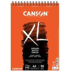 Canson Skizzen- und Studienblock "XL", DIN A2, 90 g/qm (A2, Blanko) (C200787106)