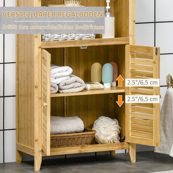 Actual product image Homcom Bathroom cabinet (50 x 25.5 x 92 cm)