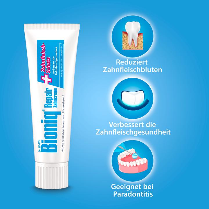 Produktbild Bioniq Repair Zahncreme Zahnfleisch-Schutz (75 ml)