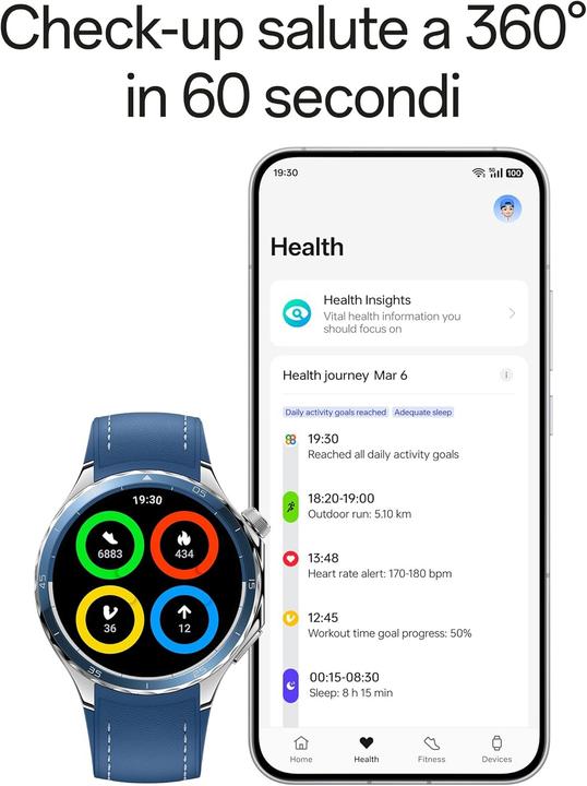 Produktbild OPPO Watch X2 Blau (47 mm)