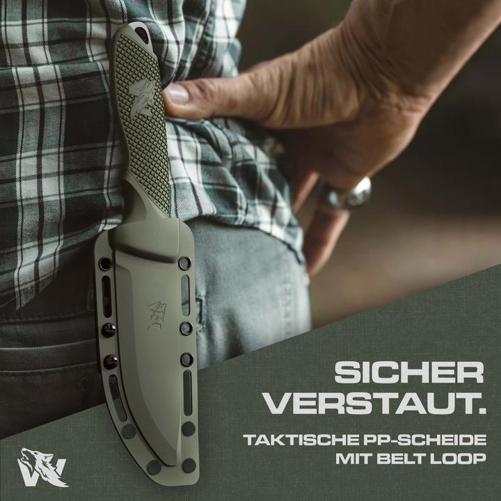 Image du produit Wolfang W FLAT 440C Vert Stonewash (11.50 cm)