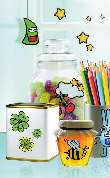 Produktbild Marabu Fenstermalfarbe Fun & Fancy (Hellgrün, 80 ml)